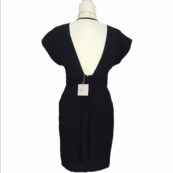 Pinkyotto Deep V Back Mini Dress NWT - Picture 2 of 5